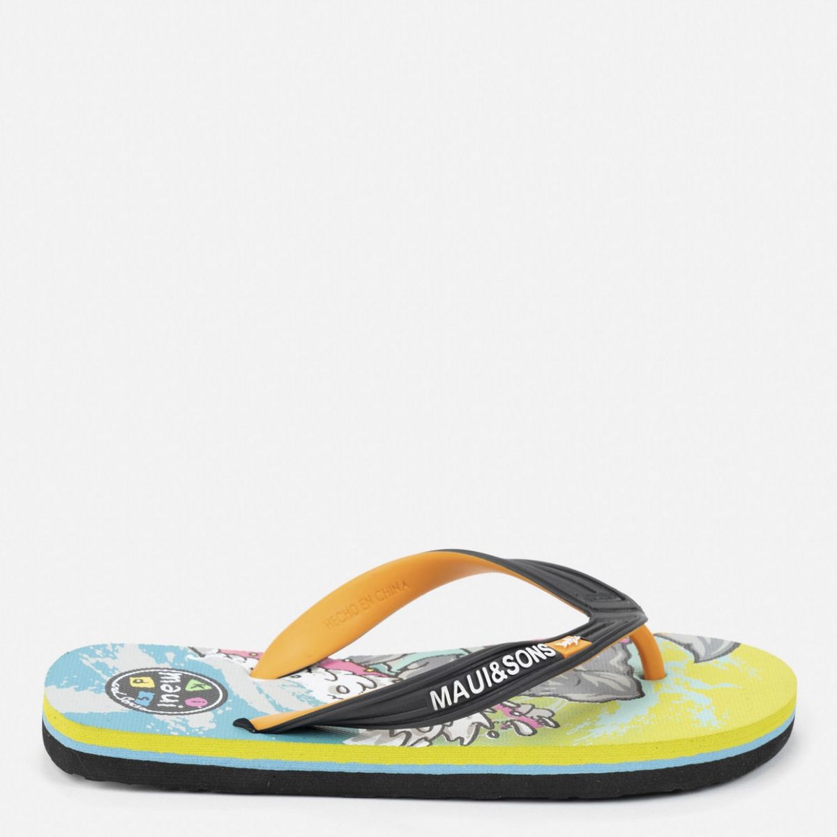 MAUI AND SONS - Sandalia Hombre Negro Maui And Sons