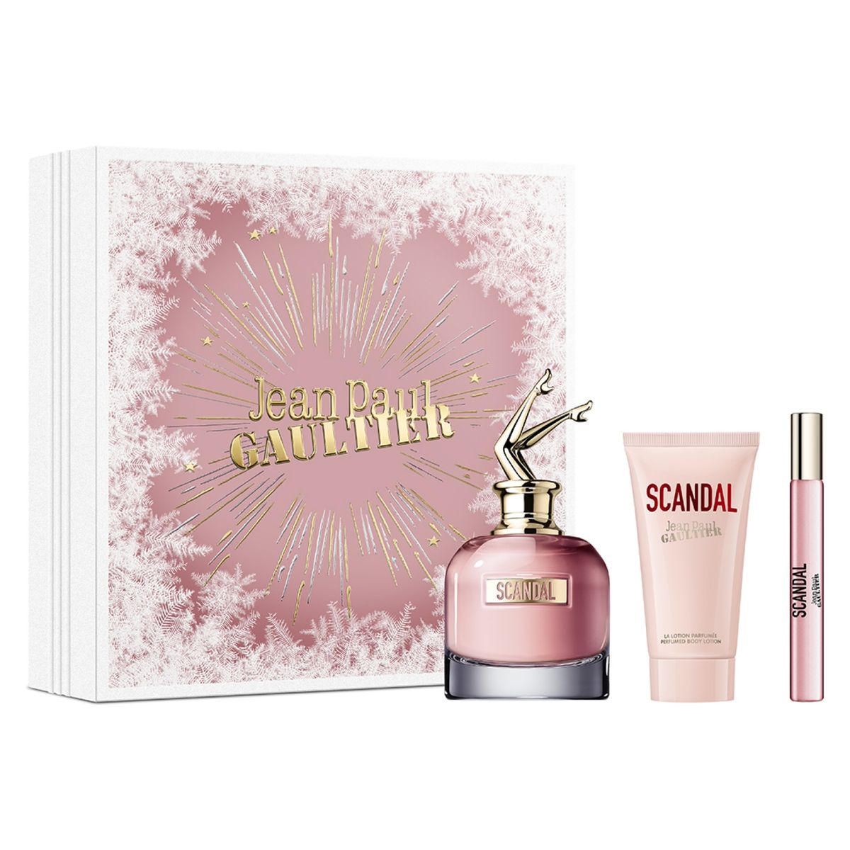 JEAN PAUL GAULTIER - Set Perfume Mujer Scandal Edp 80Ml + Body Lotion 75Ml + Megaspritzer Jean Paul Gaultier