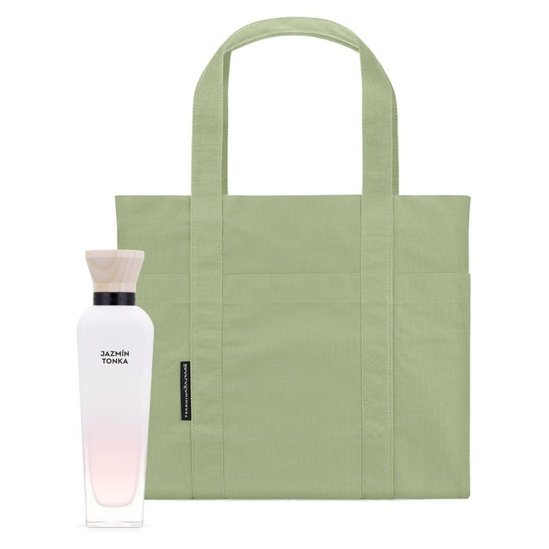 ADOLFO DOMINGUEZ - Set Perfume Mujer Jazmín Tonka Edp 120 ml + Tote Bag Adolfo Domínguez