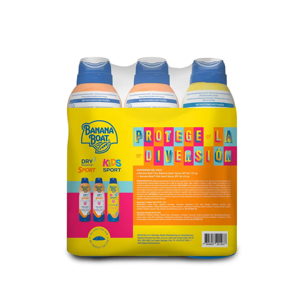 BANANA BOAT - Bloqueador Solar 50 Banana Boat