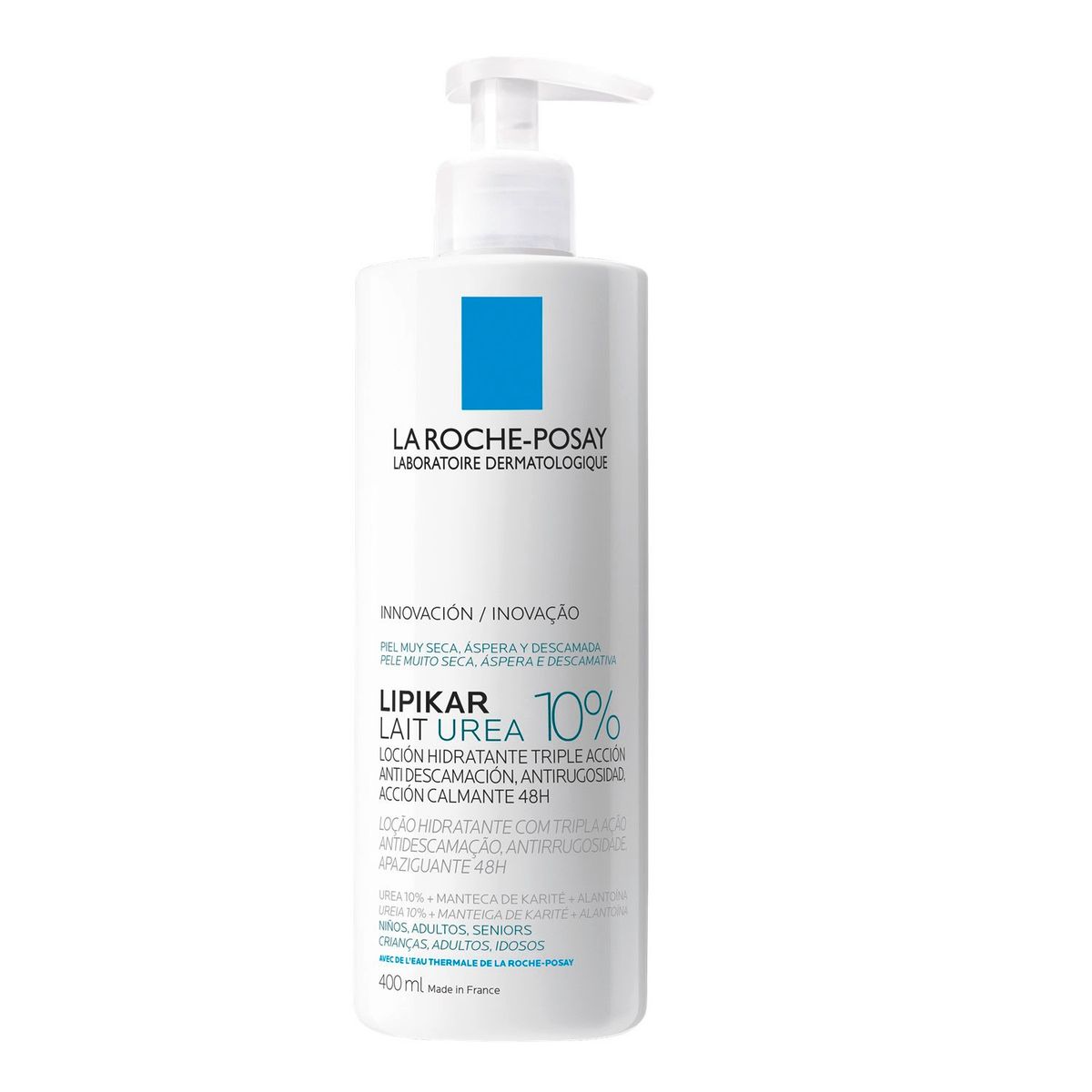 LA ROCHE POSAY - Loción Hidratante Lipikar Urea 10% 400 Ml La Roche Posay