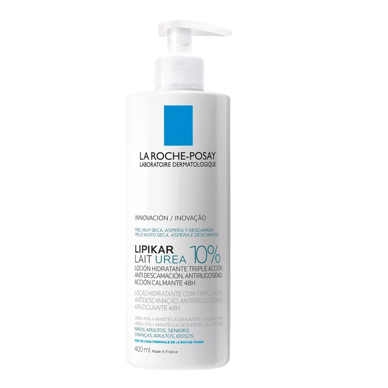 LA ROCHE POSAY - Loción Hidratante Lipikar Urea 10% 400Ml La Roche Posay