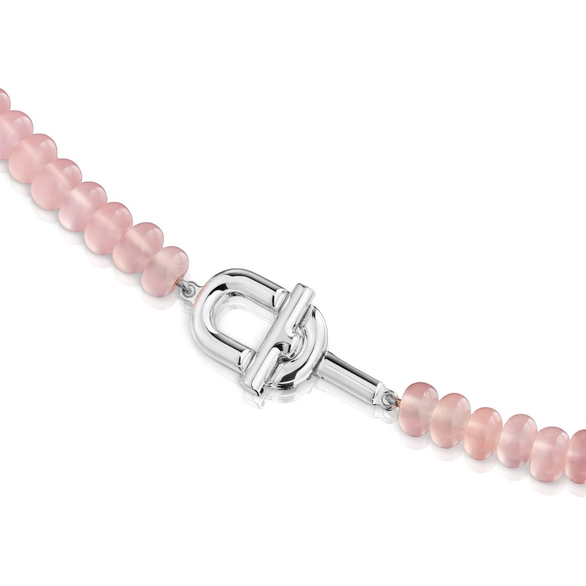 TOUS - Collar De Plata Y Calcedonia Tratada Rosa Tous Manifesto