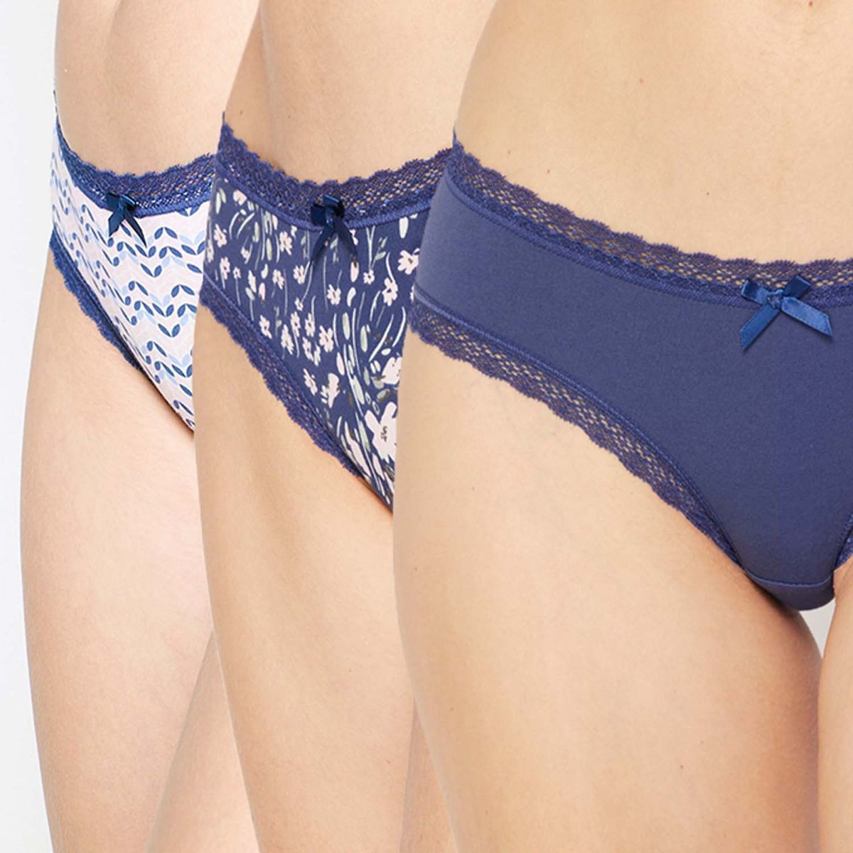 INTIME - Pack De 3 Calzón Pantaleta Mujer Intime