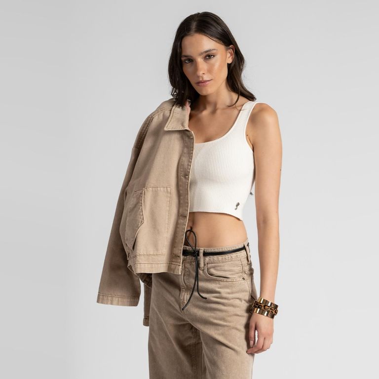 LOLITA LPK Peto Colomba Crudo Mujer