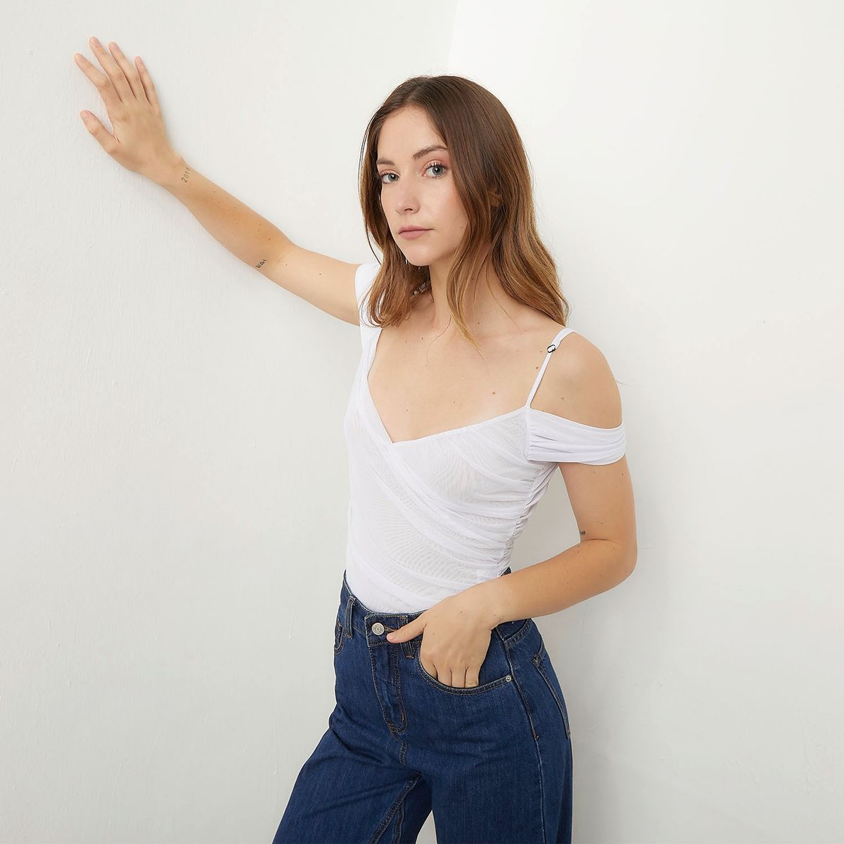 SYBILLA - Body Manga Corta Mujer Sybilla