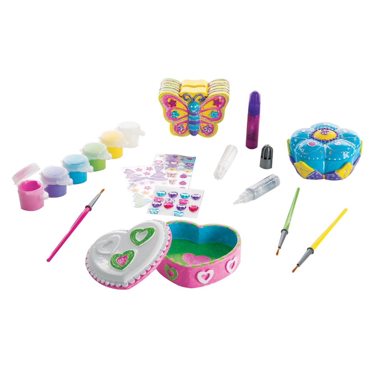 MELISSA & DOUG - Caramba Melissa Doug Set Joyeros Y Alcancia Para Decorar
