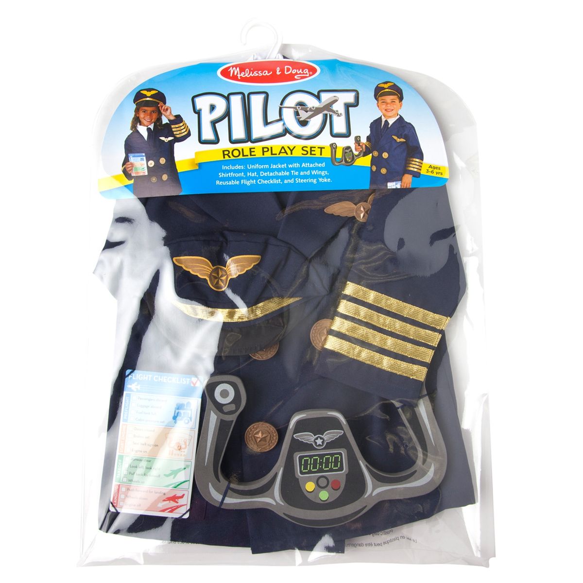 MELISSA & DOUG - Disfraz Piloto Melissa & Doug