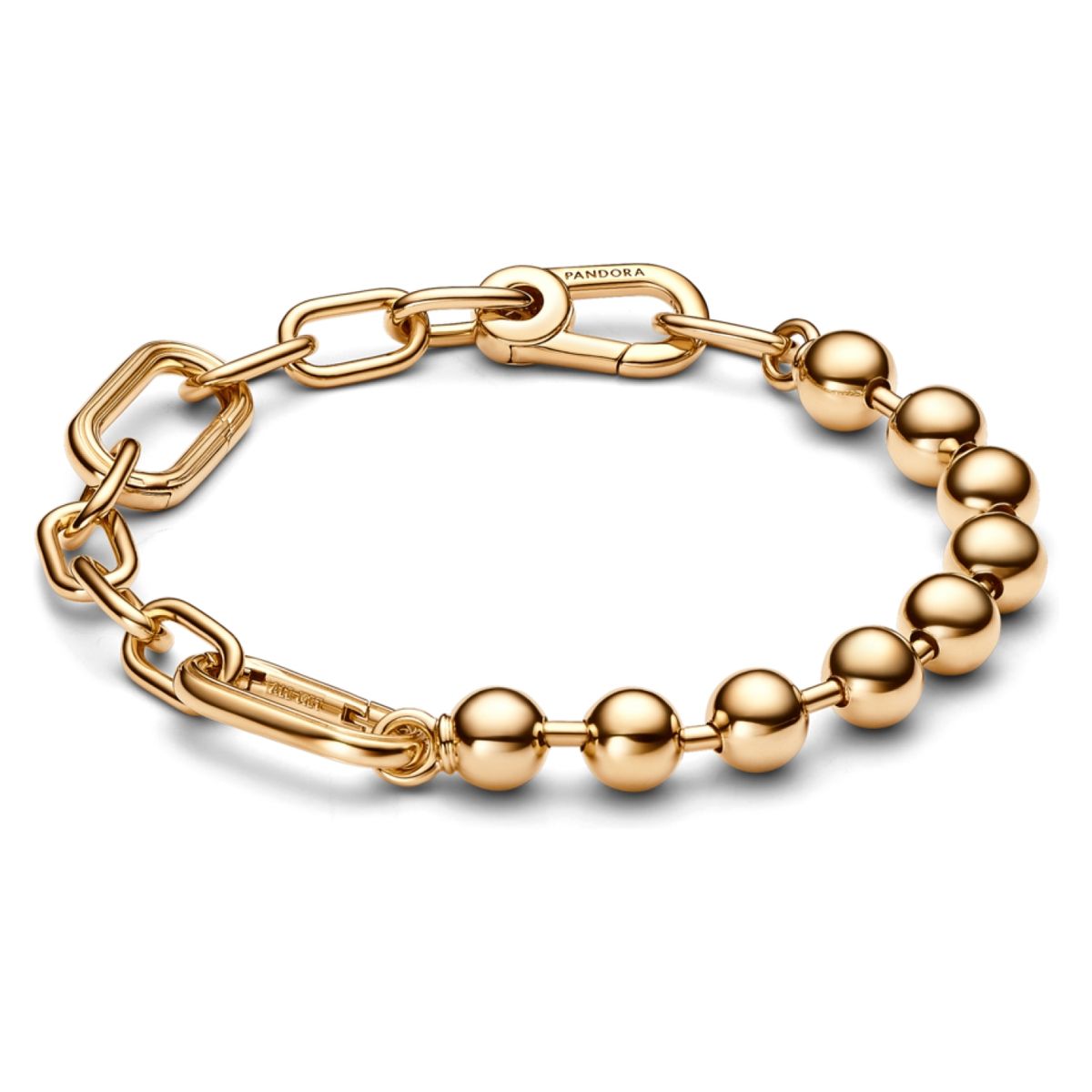 PANDORA - Pulsera De Eslabones Y Cuentas Mujer Pandora