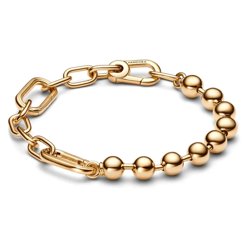 PANDORA - Pulsera De Eslabones Y Cuentas Mujer Pandora