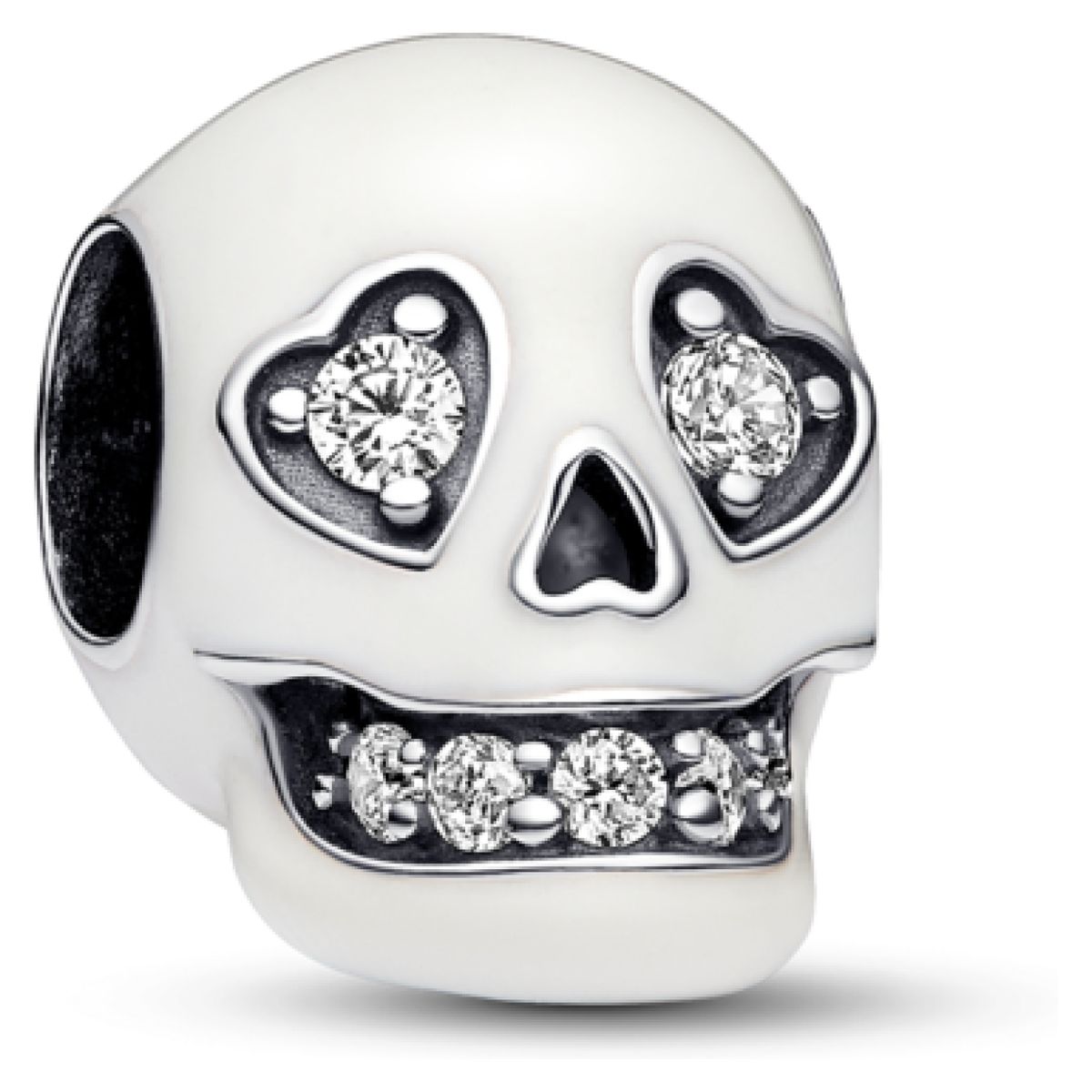 PANDORA - Calavera que Brilla en la Oscuridad Mujer Pandora