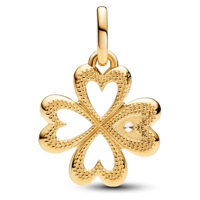 Imagen 2 del producto Charm Medallón Corazón Trébol De Cuatro Hojas Me Mujer