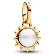 PANDORA - Charm Sol Perla Cultivada Mujer