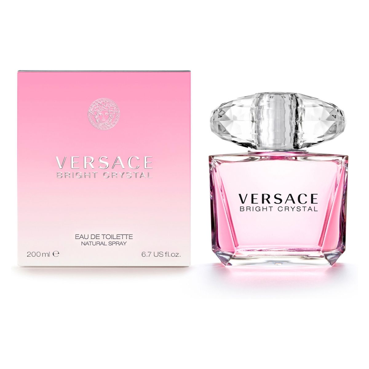 VERSACE - Perfume Mujer Bright Crystal EDT 200 Ml Versace