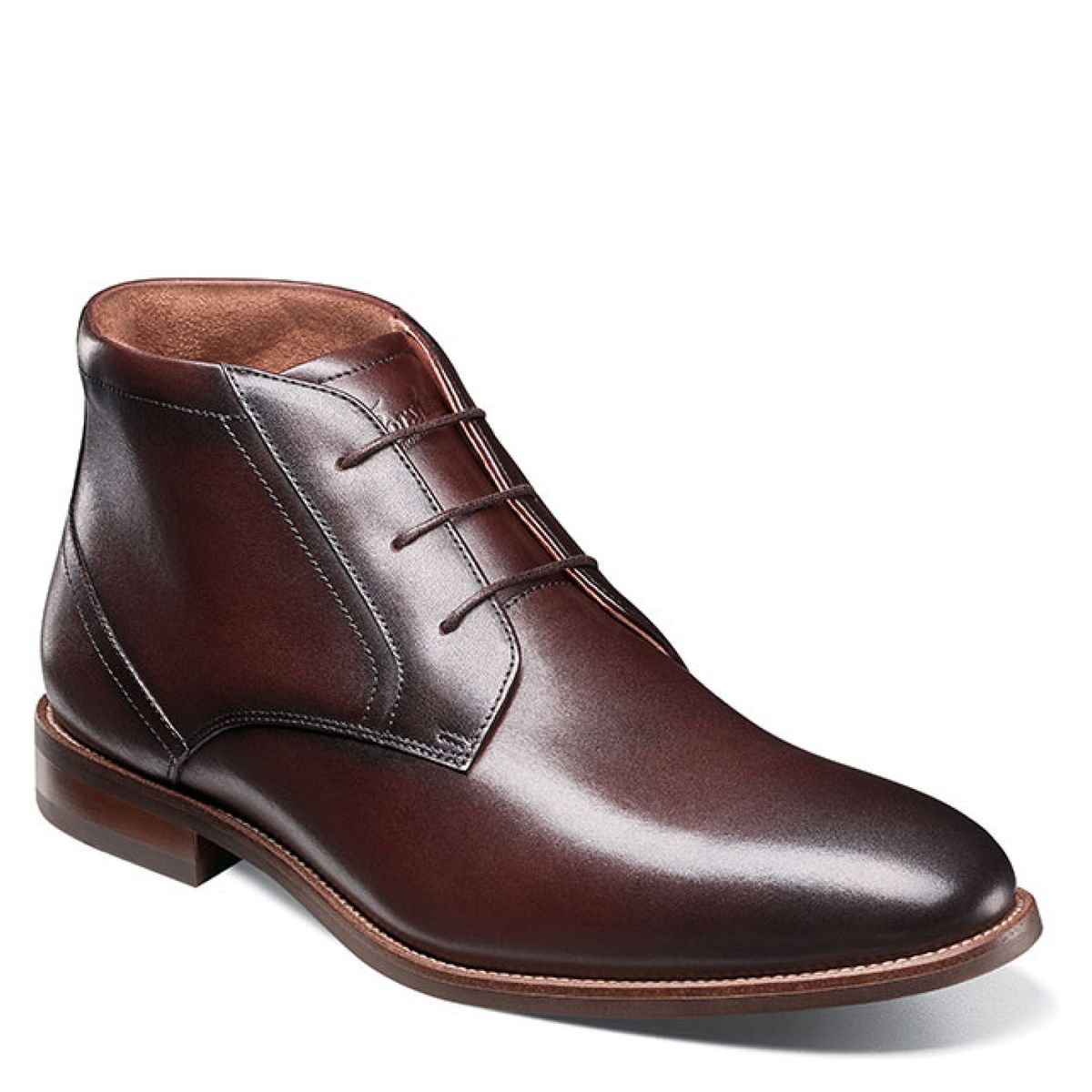 FLORSHEIM - Botin Hombre Cuero Café Florsheim