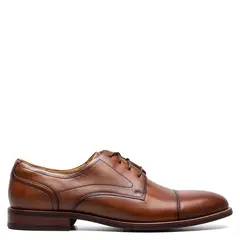 FLORSHEIM - Zapato formal hombre cuero cafe
