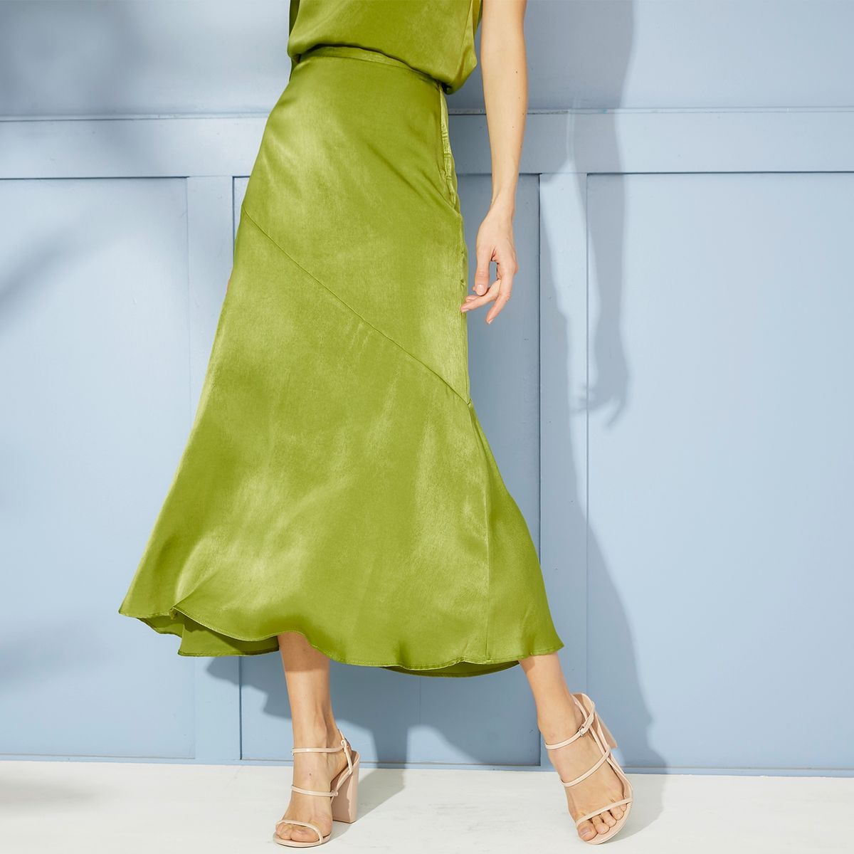 MERCADITO ESPAÑOL - Falda Midi Mujer Bimani