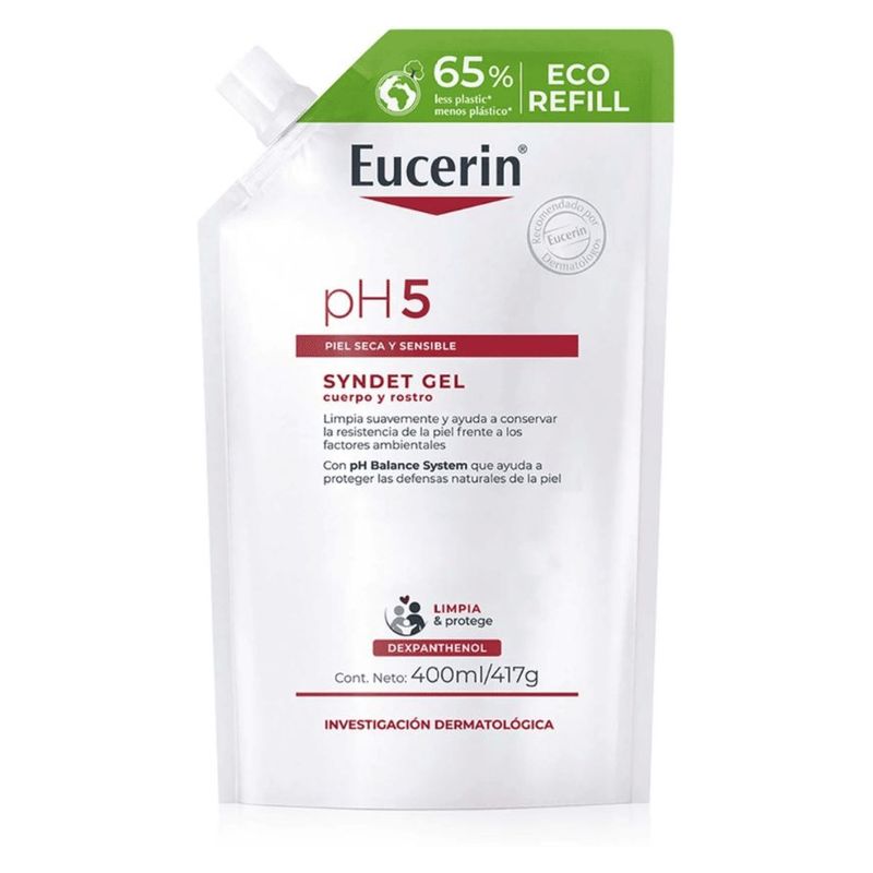 EUCERIN - Eucerin Ph5 Refill Syndet Gel 400Ml
