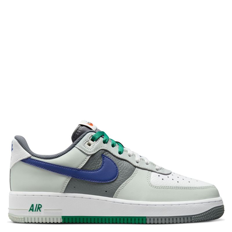 NIKE - Air Force 1 Zapatilla Urbana Hombre Cuero Gris Nike