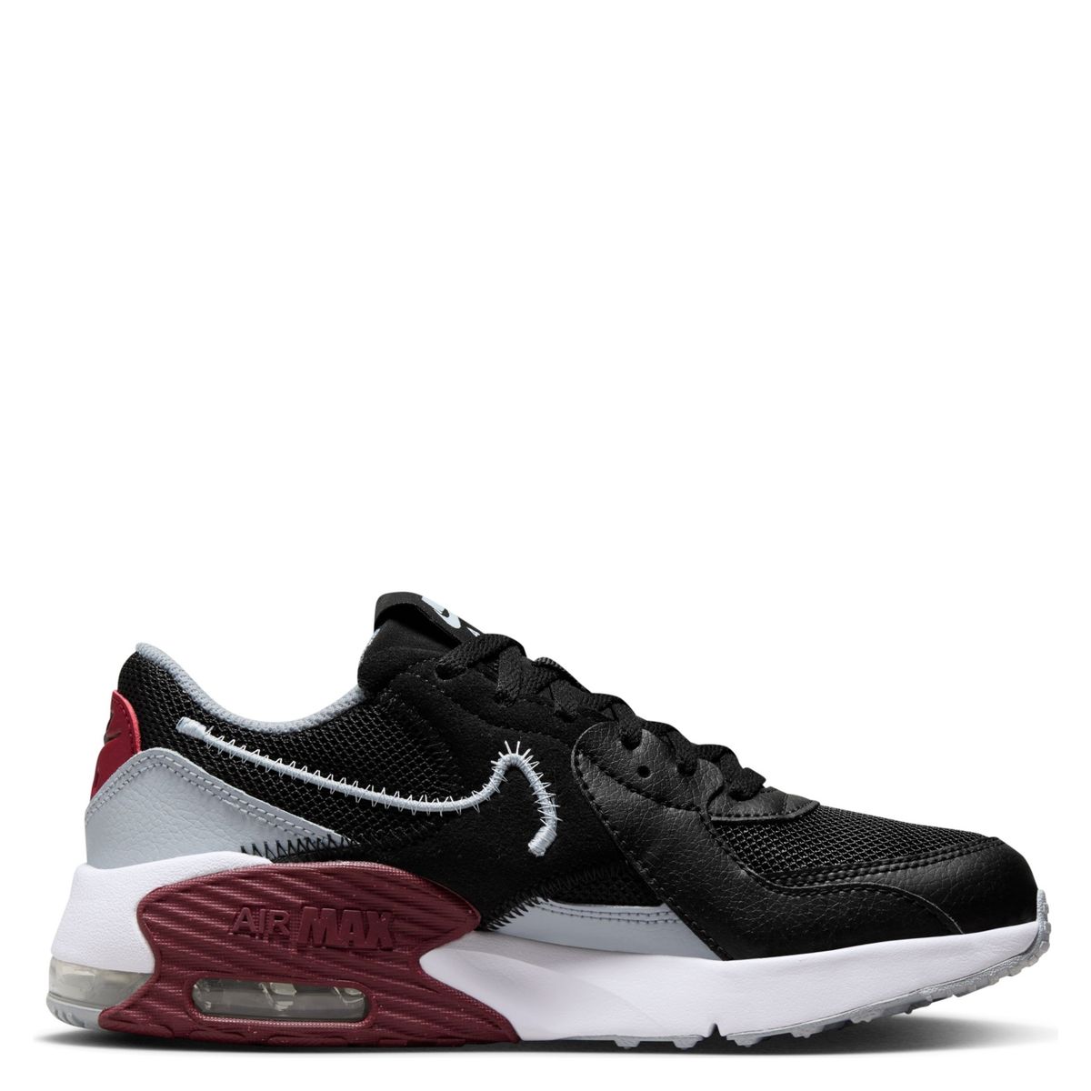 NIKE - Air Max Excee Zapatilla Urbana Niño Cuero Negro (34.5 A 37.5) Nike