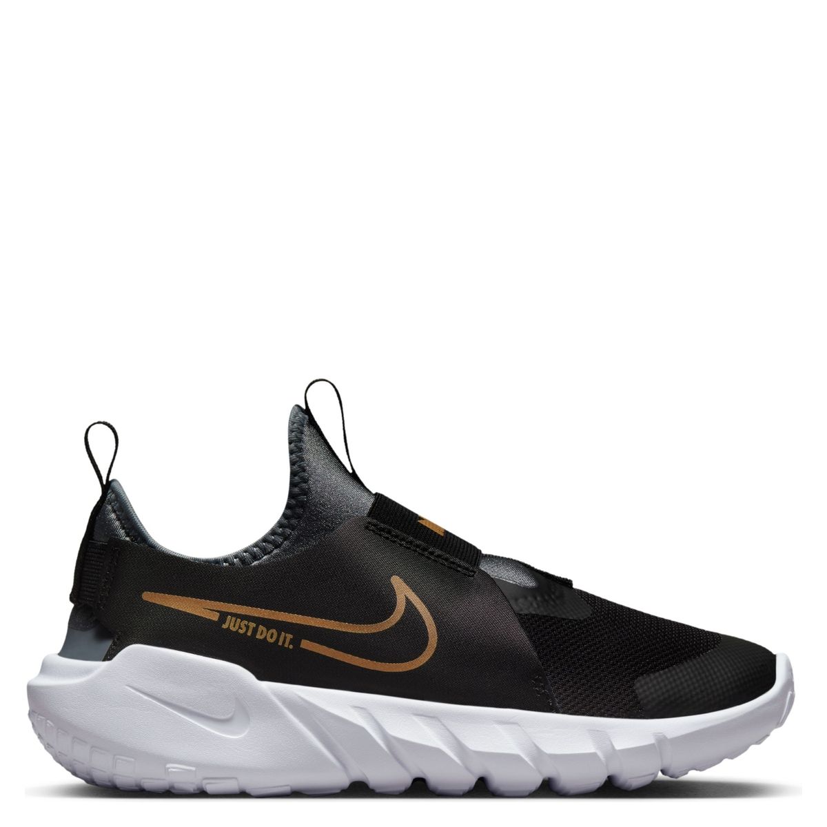 NIKE - Flex Runner 2 Zapatilla Urbana Niño Cuero Negro Nike (34.5 a 38.5)