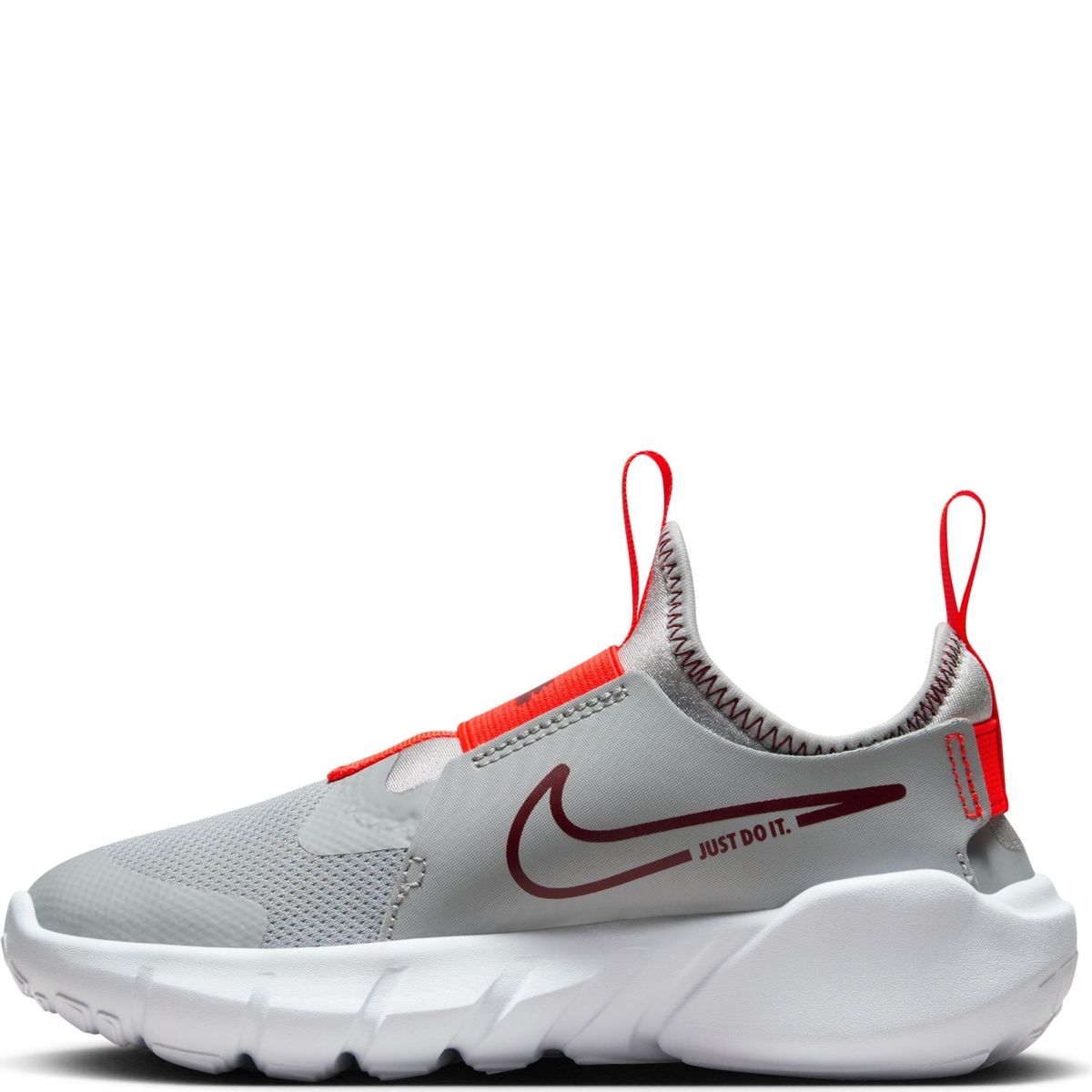 NIKE - Flex Runner Zapatilla Urbana Niño Cuero Gris (26.5 a 34) Nike