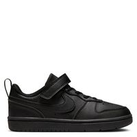Court Borough Zapatilla Urbana Niño Cuero Negro (27 a 34)
