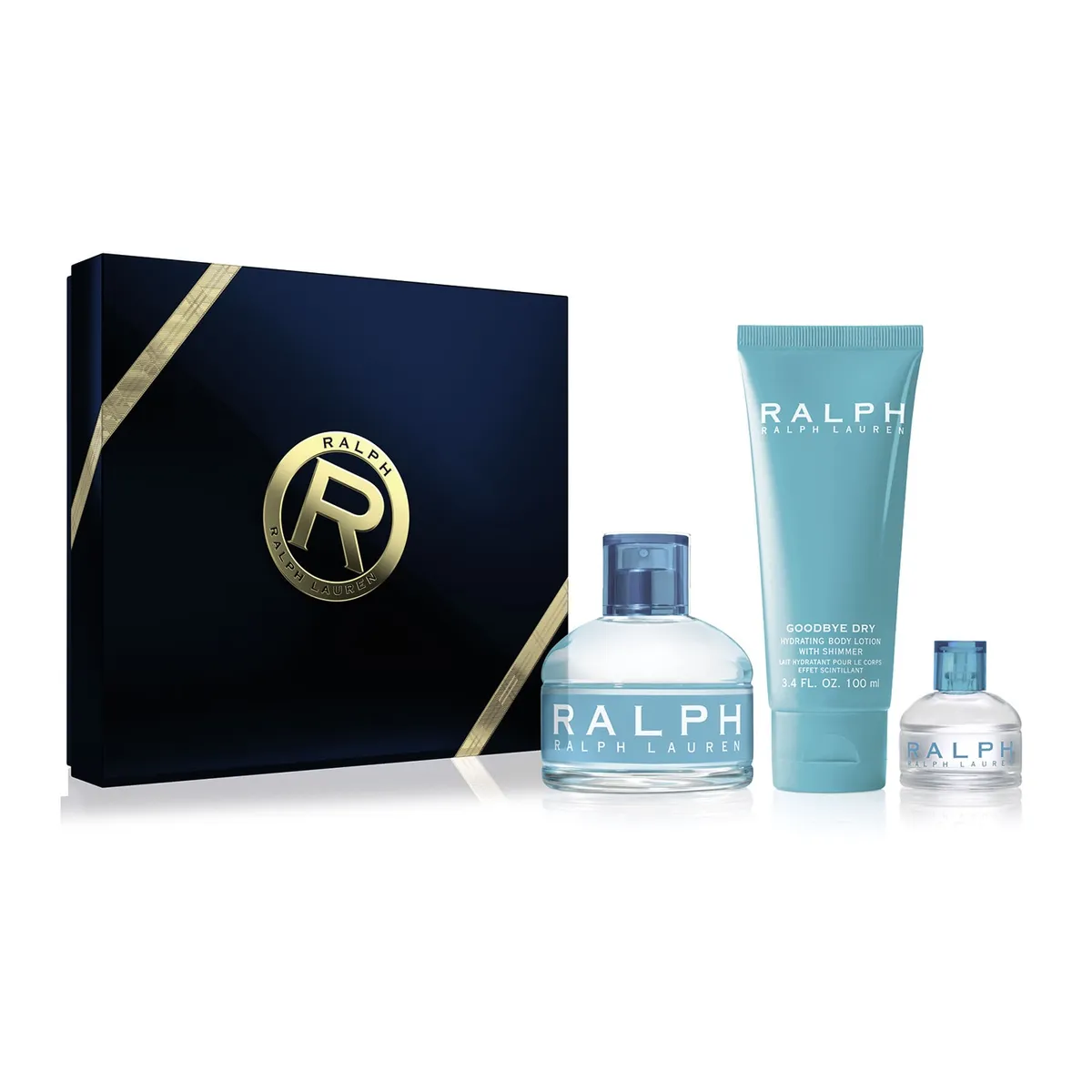 RALPH LAUREN - Set Perfume Mujer Ralph EDT 100Ml + 7Ml + Body Lotion 100Ml Polo Ralph Lauren