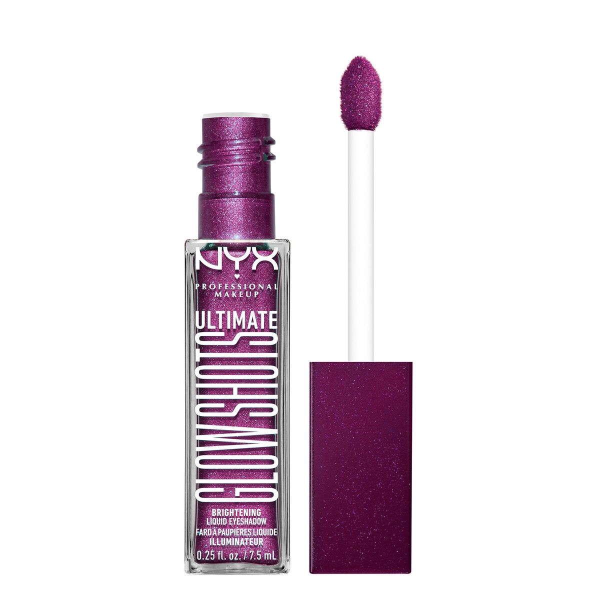 NYX PROFESSIONAL MAKEUP - Sombra Líquida Ultimate Glow Shots - Feelin Grape Nyx Professional Makeup