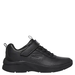 SKECHERS - Zapatilla Escolar Niña Negro (26 a 36)