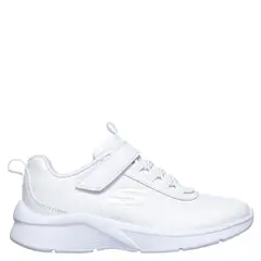 SKECHERS - Zapatilla Escolar Niña Blanco (26 a 36)