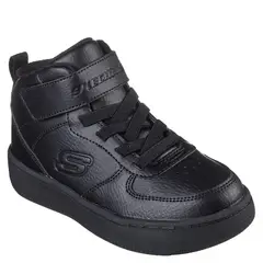 SKECHERS - Zapatilla Escolar Niño Negro (26 a 36)