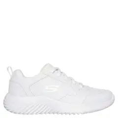 SKECHERS - Zapatilla Escolar Niño Blanco (26 a 38)