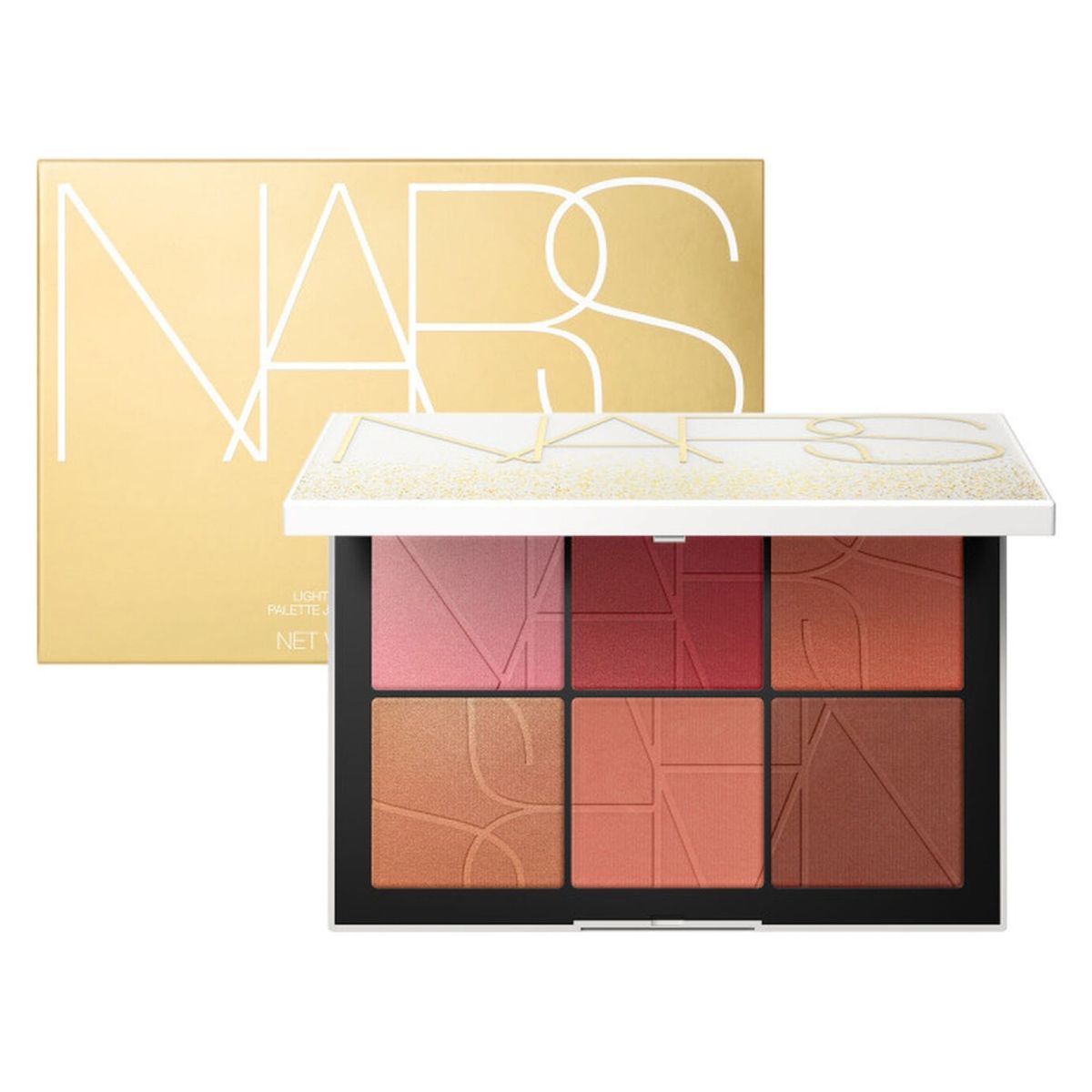 NARS - Paleta De Edición Navideña De Seis Tonos De Rubor En La Luminosa Fórmula Light Reflecting Nars