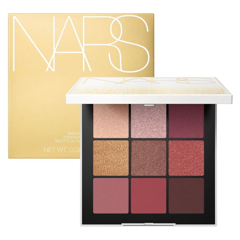 NARS - Paleta De Edición Navideña De Nueve Tonos De Sombras De Ojos Brillantes Nars