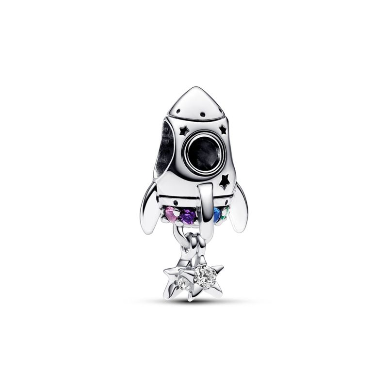 PANDORA - Charm Cohete Amor Espacial Mujer Pandora
