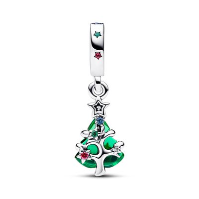 Imagen 2 del producto Charm Colgante Árbol De Navidad Brillante Mujer