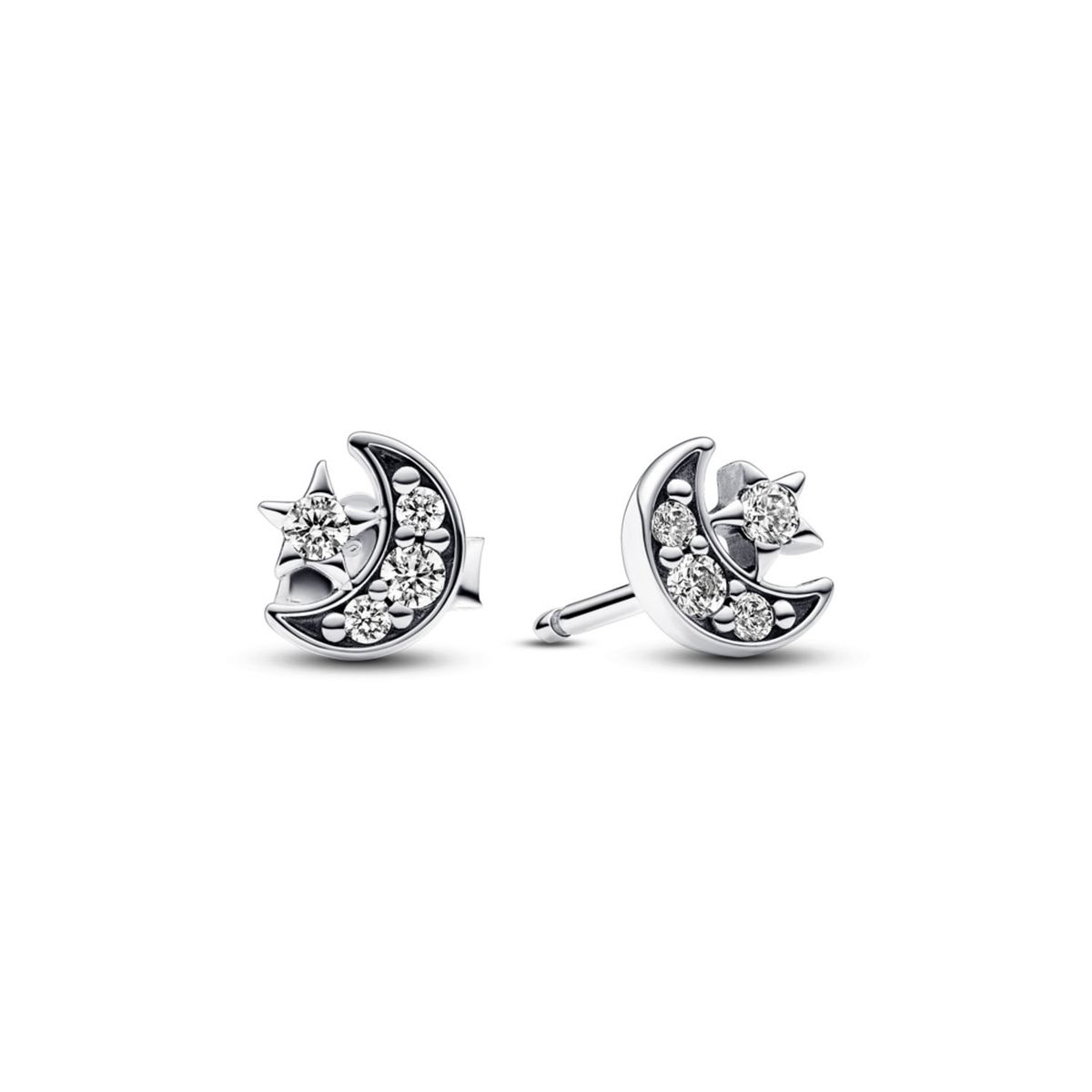 PANDORA - Aros Luna Y Estrella Mujer Pandora