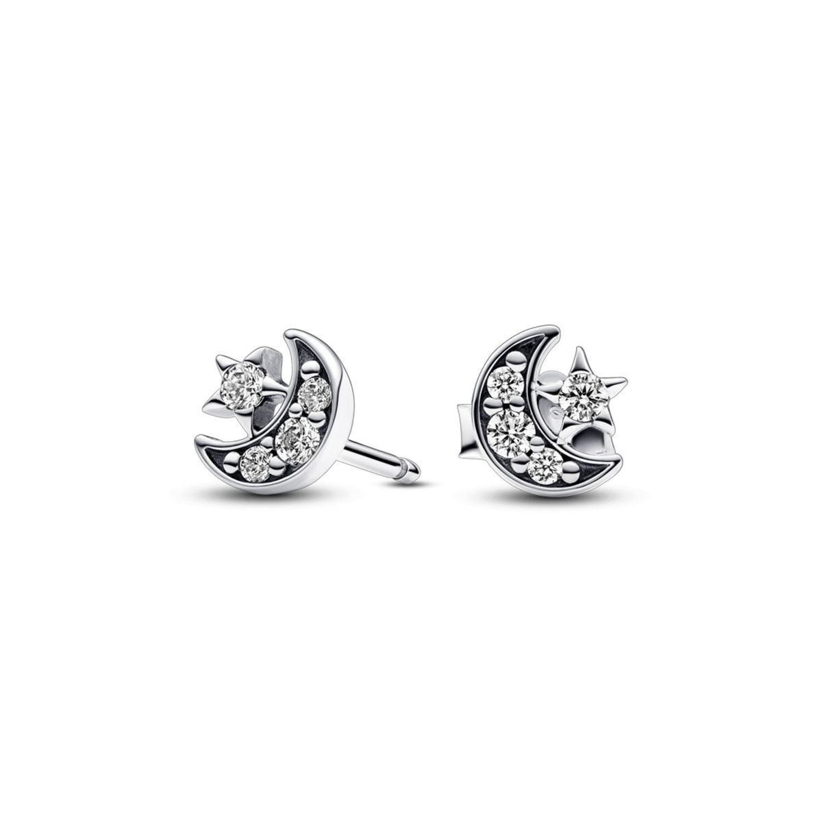 PANDORA - Aros Luna Y Estrella Mujer Pandora