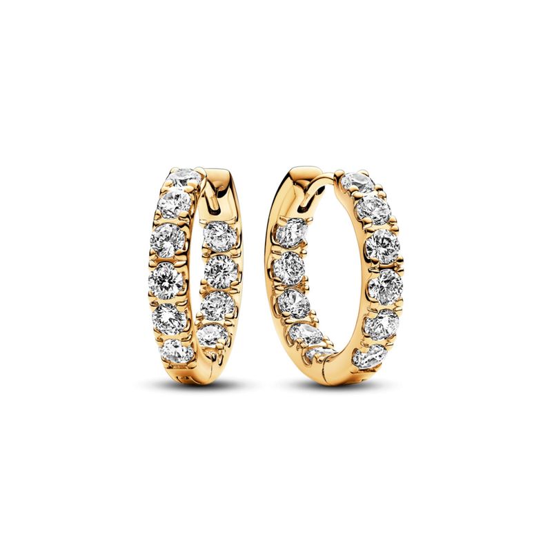 PANDORA - Aros Eternidad Fila Brillante Mujer Pandora