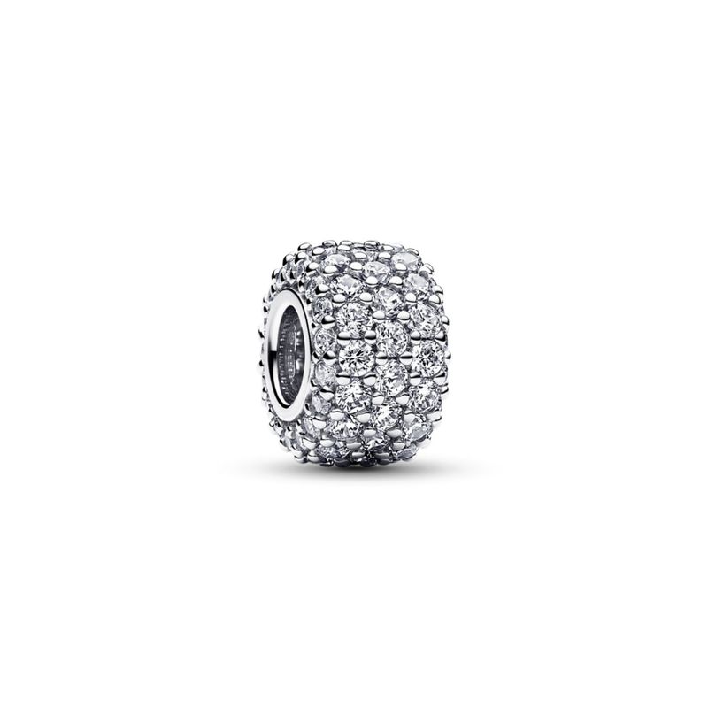 PANDORA - Charm Triple Fila Brillante Pandora Mujer Pandora