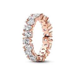 PANDORA - Anillo Banda Brillante Alterna Mujer