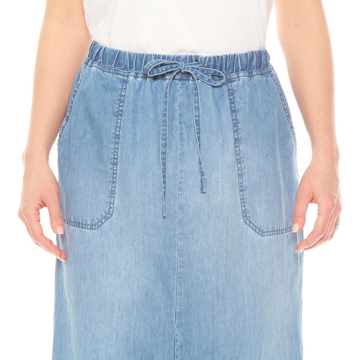 WADOS - Falda Algodón Midi Mujer Wados