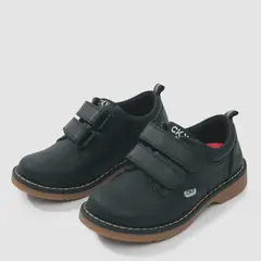 COLLOKY - Calzado Escolar Niña Cuero Negro (30 a 33)