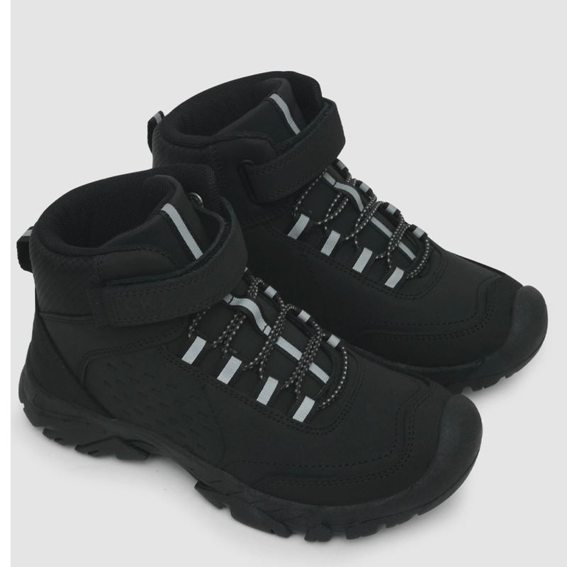 COLLOKY - Zapatilla Escolar Niña Negro Colloky (30 a 33)