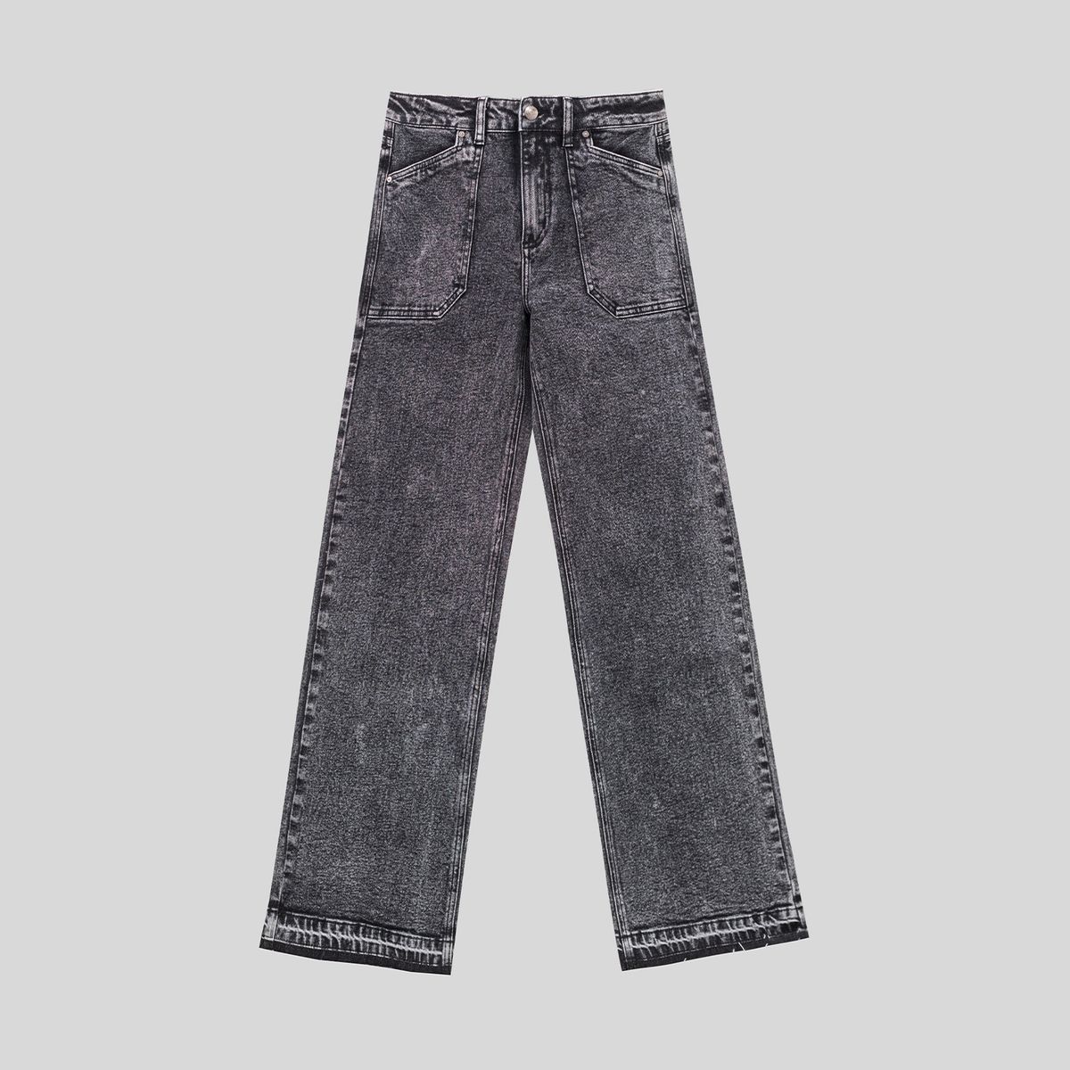 RAINDOOR - Jeans Recto Tiro Medio Mujer Raindoor