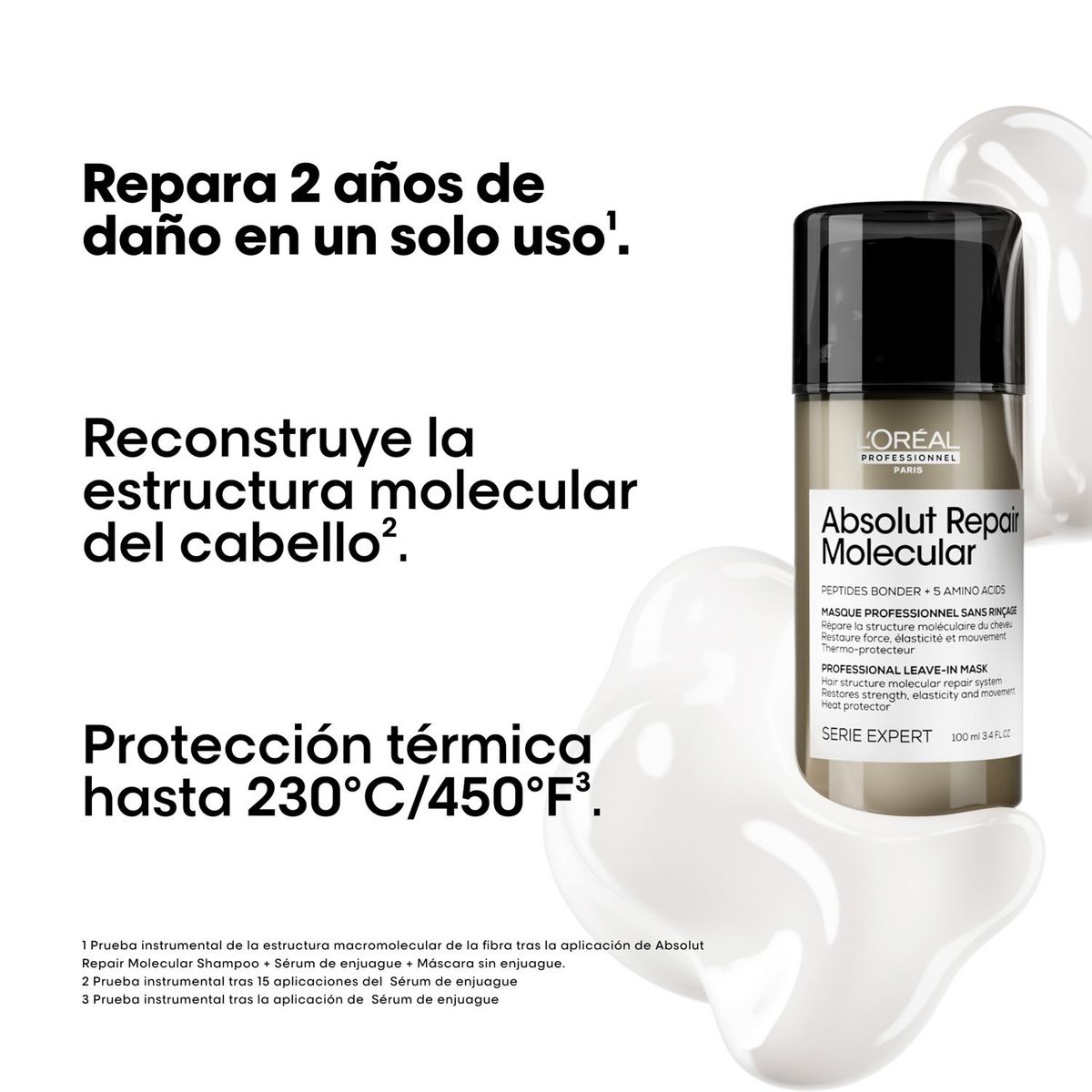 LOREAL PROFESSIONNEL - Leave-In Reparación Molecular Absolut Repair Molecular 100ml  L'Oréal Professionnel