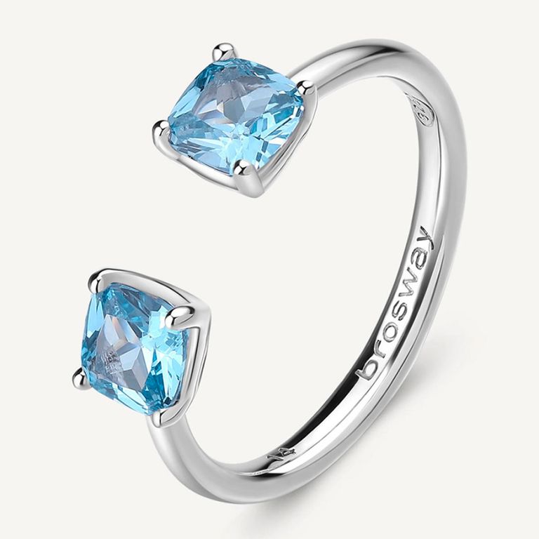 BROSWAY Anillo Mujer Plata