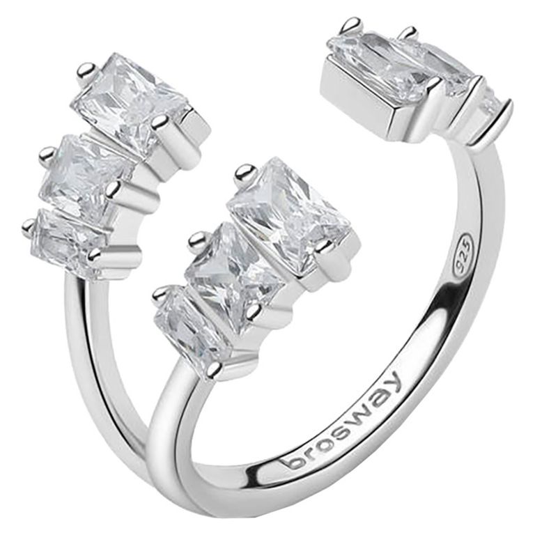 BROSWAY Anillo Mujer Plata