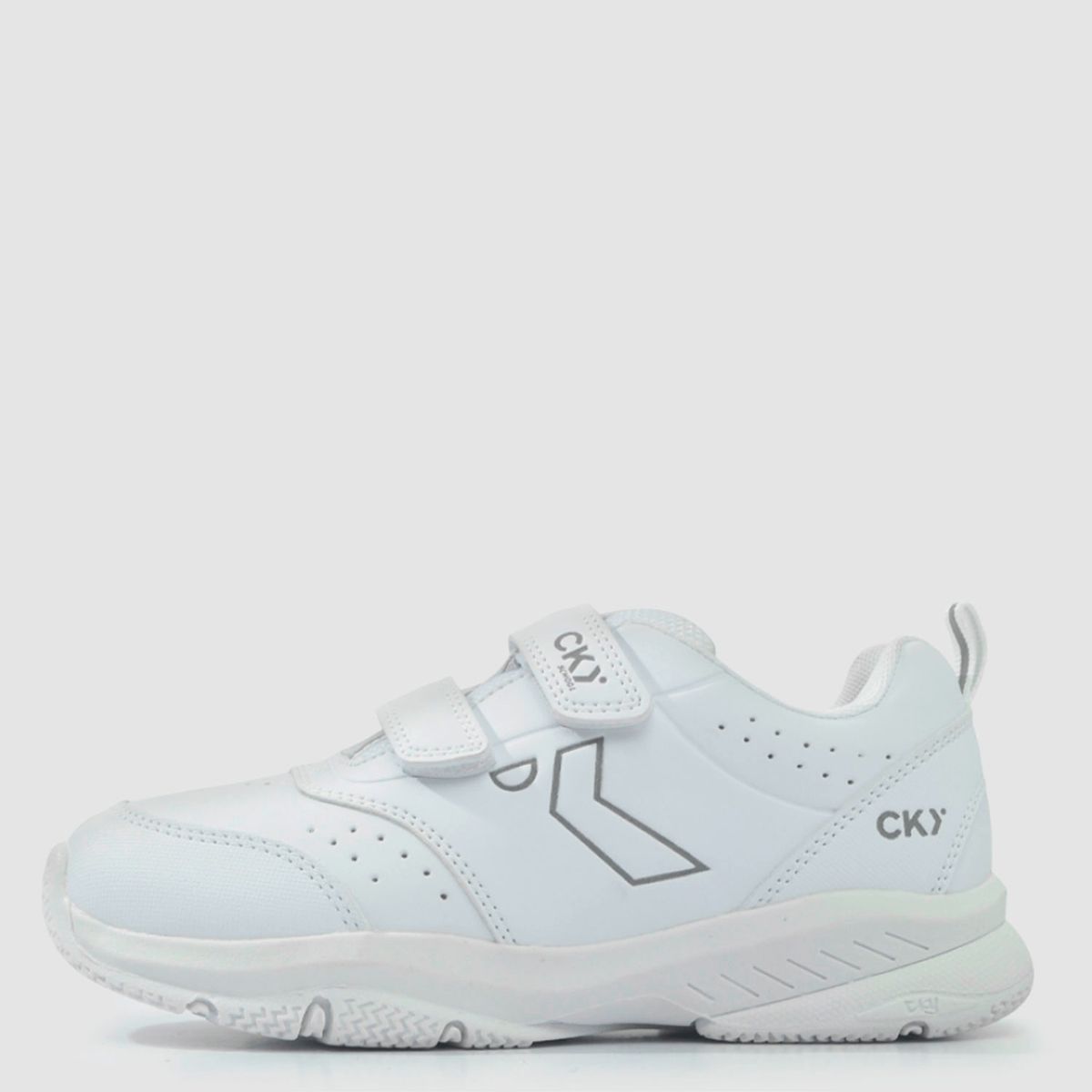 COLLOKY - Zapatilla Escolar Niña Blanco Colloky (34 a 41)